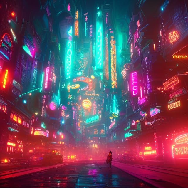 Under The Night Life  by @Rensin