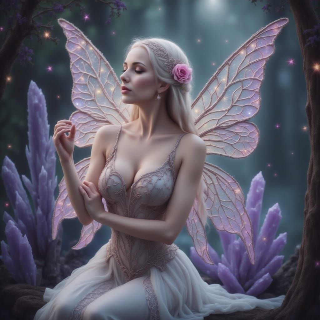 Circuit dreams in a fairy's embrace
Sequenced steps through a timeless space
Binary lights flicker in surreal trance
Guiding us deeper with...