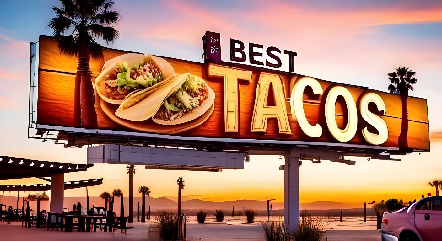 Mexican Restaurant Billboard in SoCal  by @Chief_Runs-with-scissors