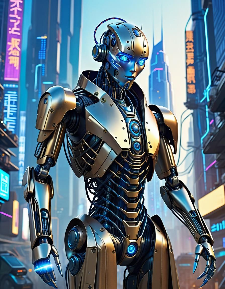 Human-like android robot
