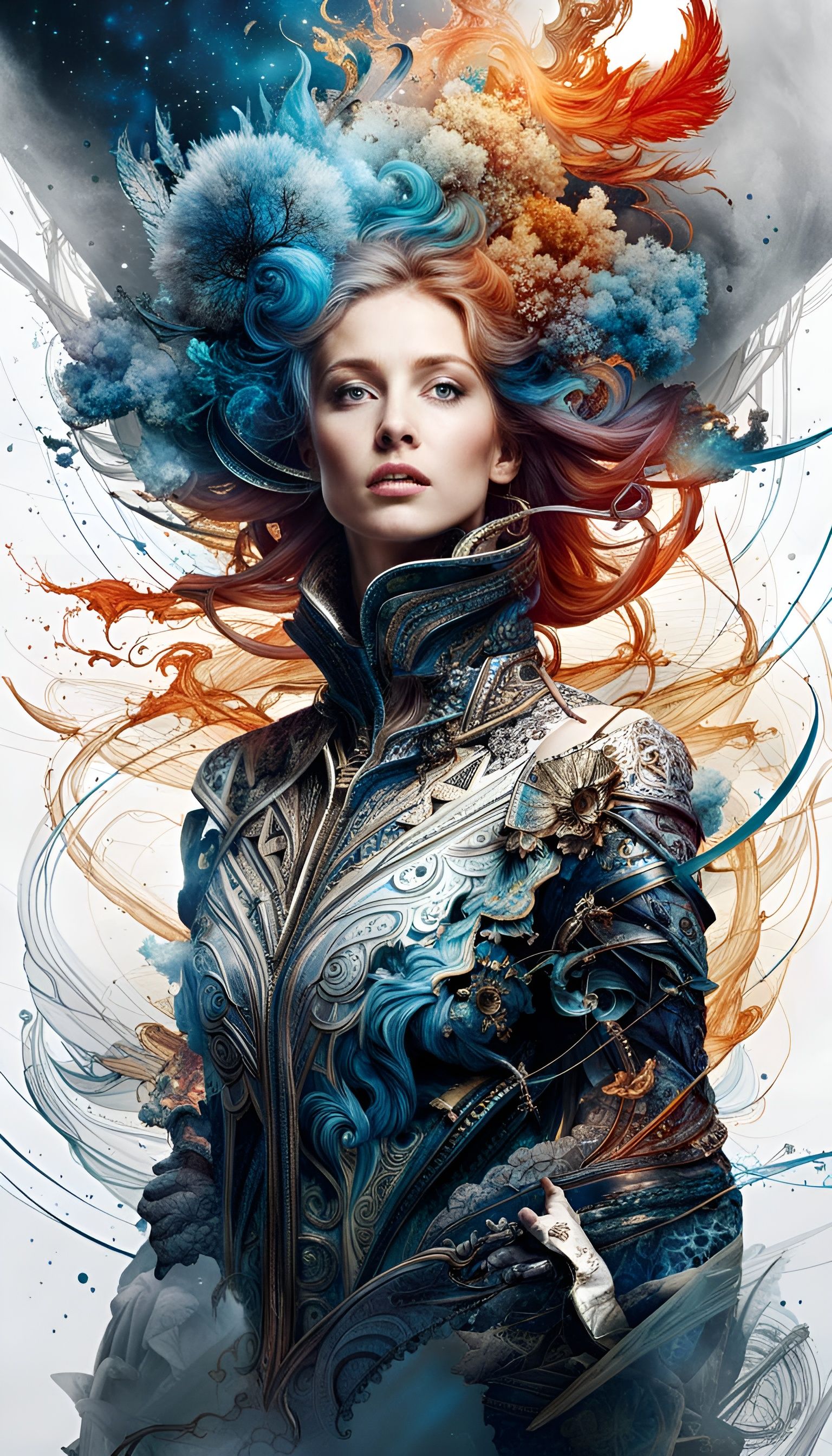 Essential Elements: Earth, Air, Fire & Water  by @BubbeCraft