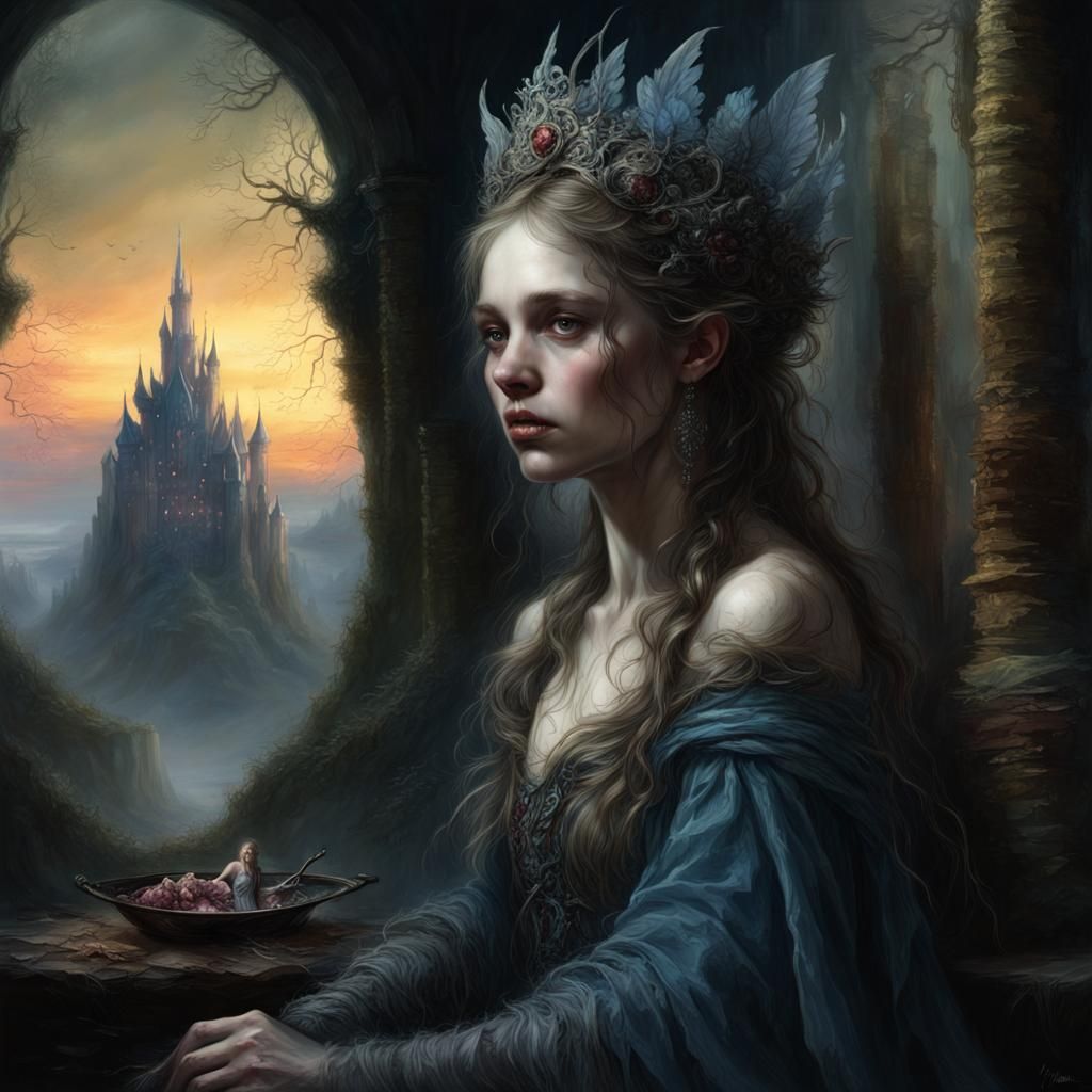 Dark Princess - AI Generated Artwork - NightCafe Creator