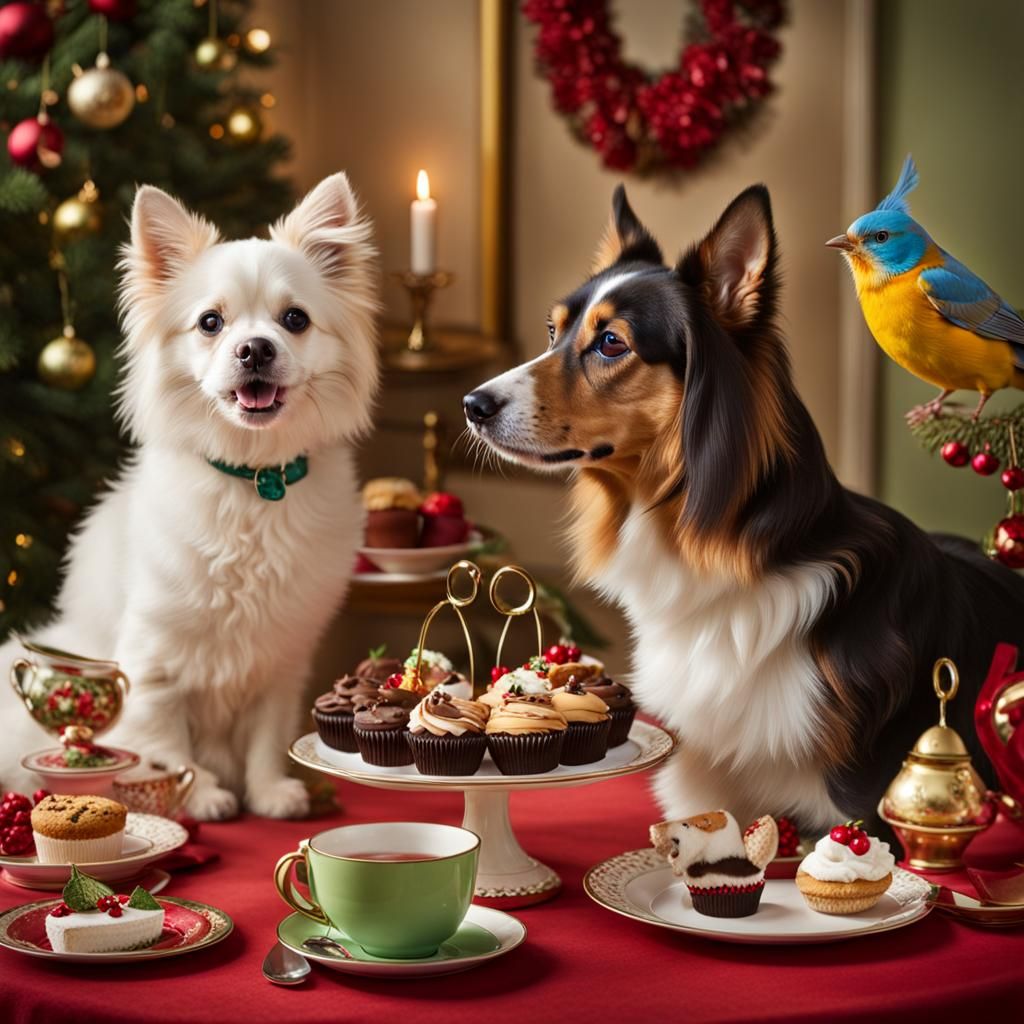Tea party  by @Vonne