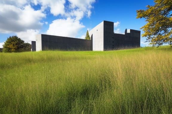 Brutalist Castle
