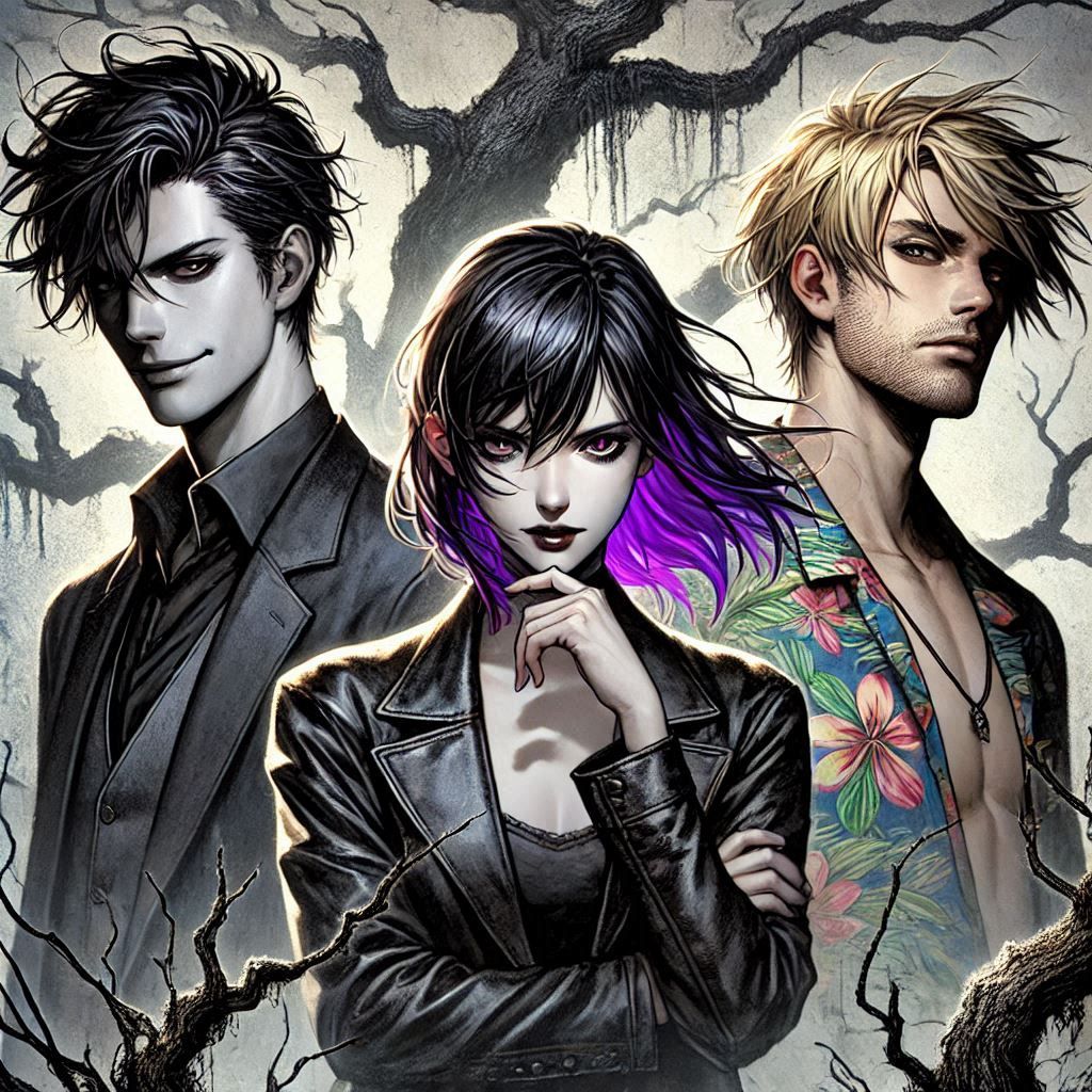 The Vampire, The Witch and The Surfer Dude