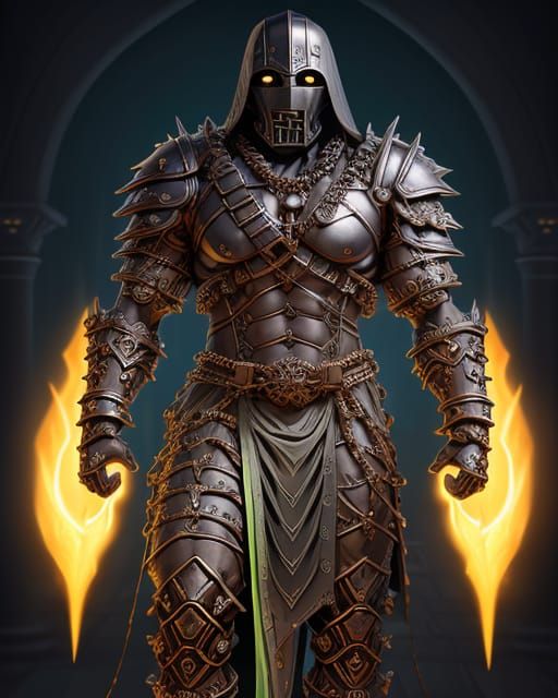 Warforged Cleric of Hephaestus