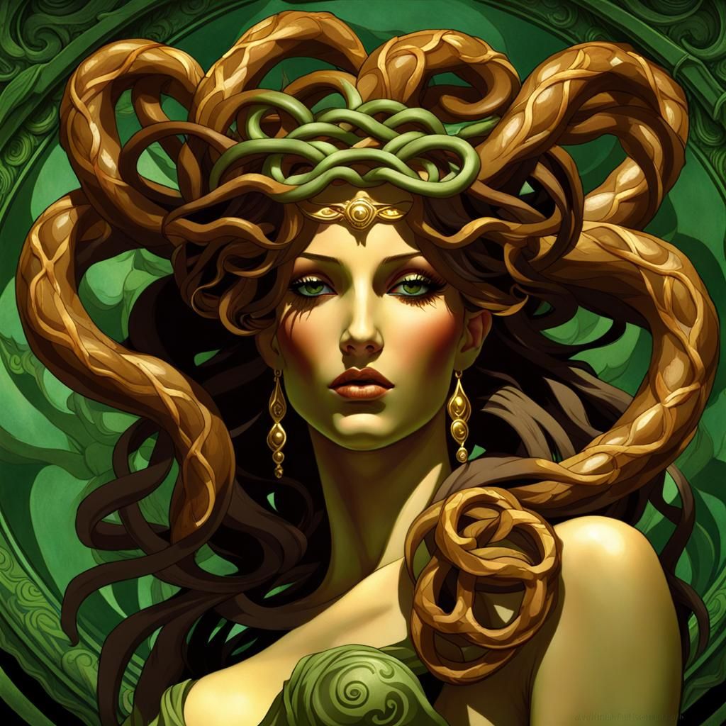 Medusa - AI Generated Artwork - NightCafe Creator