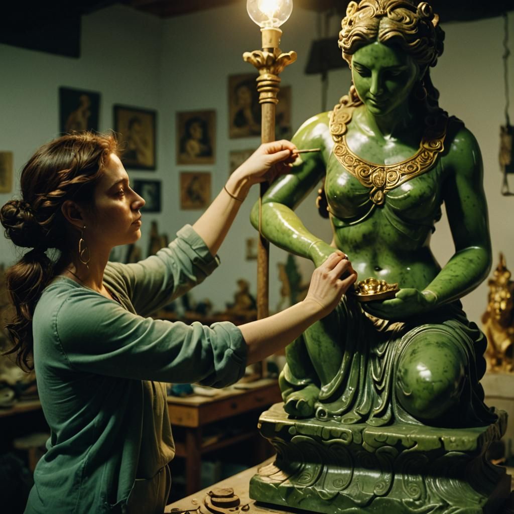 Creating a masterpiece for Monday  by @Maelgwn - The Master of 10s