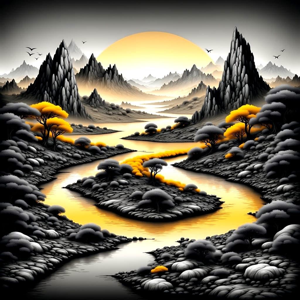 <lora:SelectiveColor1-Fb:1.0> landscape