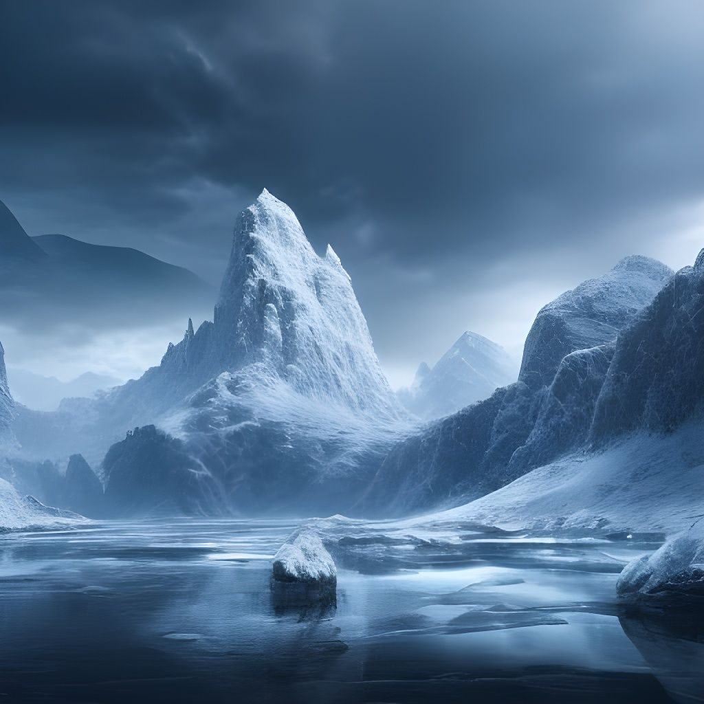 Cloudy winter