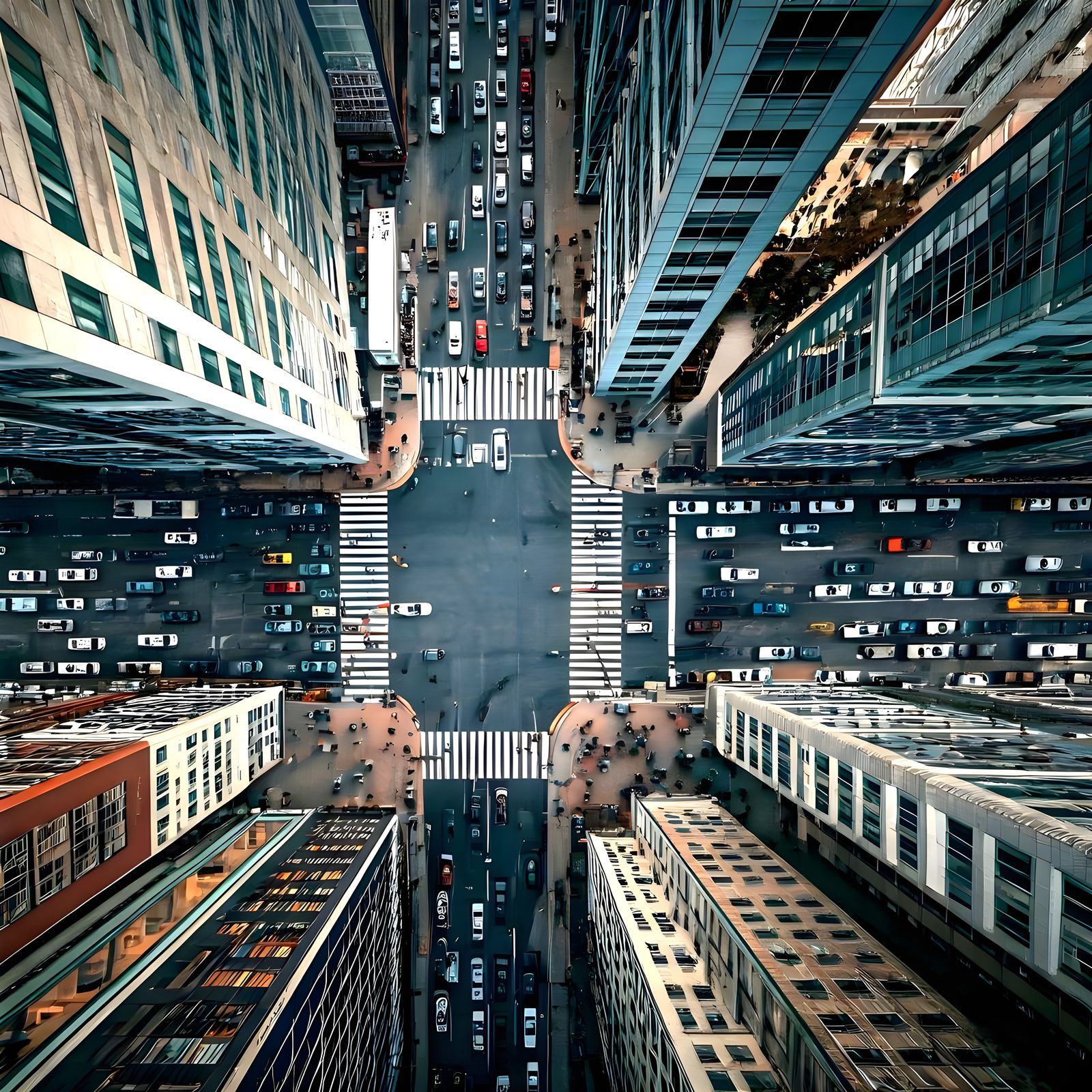 Monday Morning, Big City  by @Xcalicoco