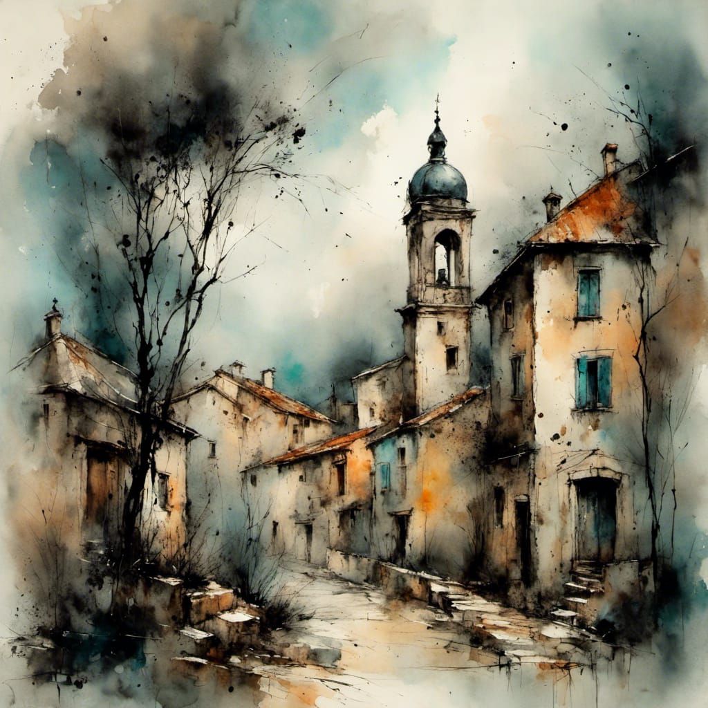 Provence village  by @Ursula