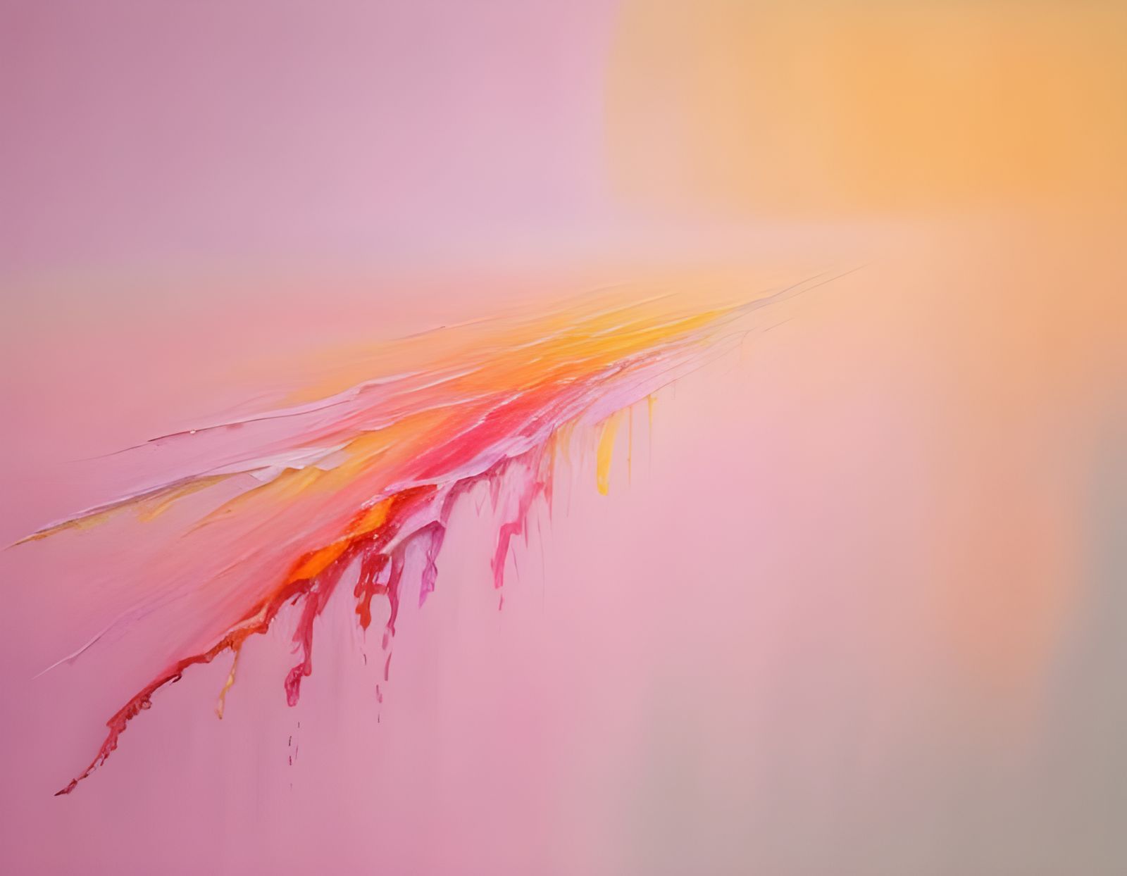 abstract , neoimpressionism expressionist style oil painting, smooth