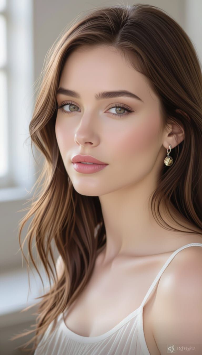 Solitary Figure in Post-Apocalyptic City at Twilight