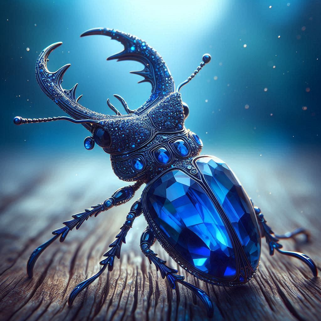Sapphire Stag Beetle