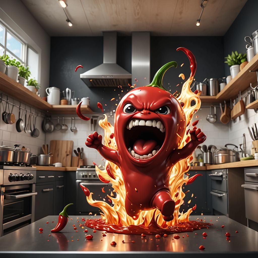Red Hot Chili Pepper  by @Maarten Smeets
