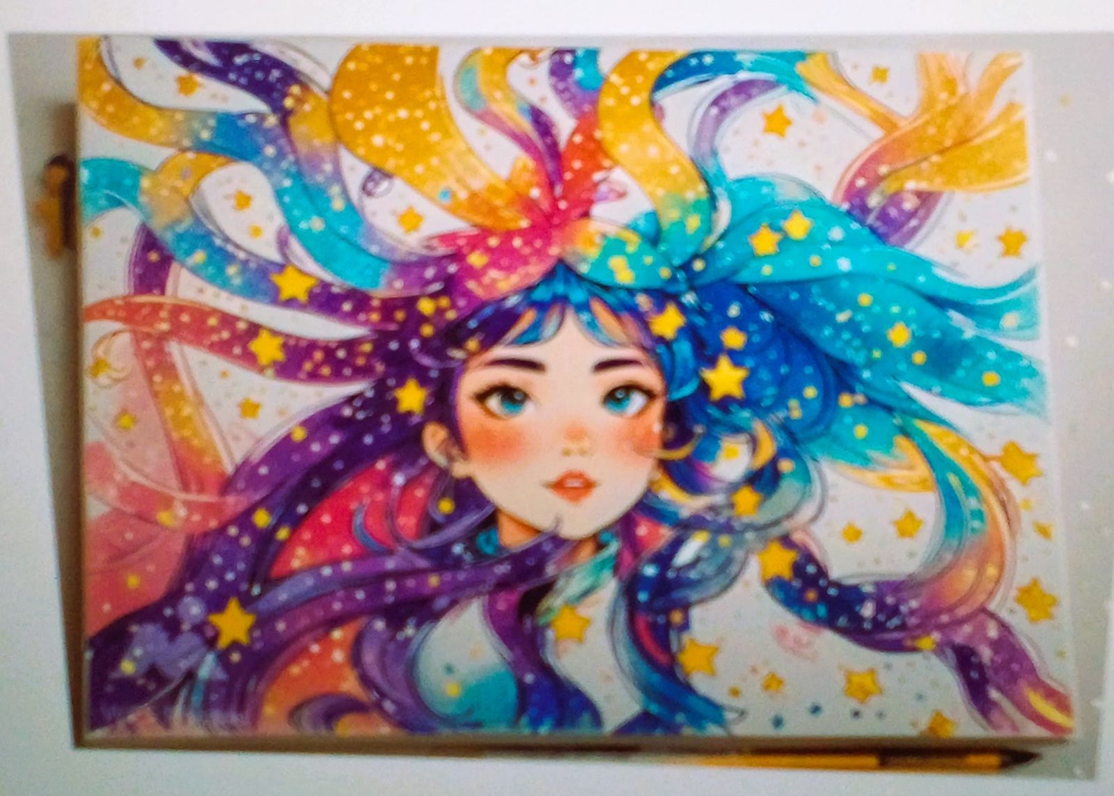 Cosmic Matrix Bloom: Ethereal Galaxy Art Collection