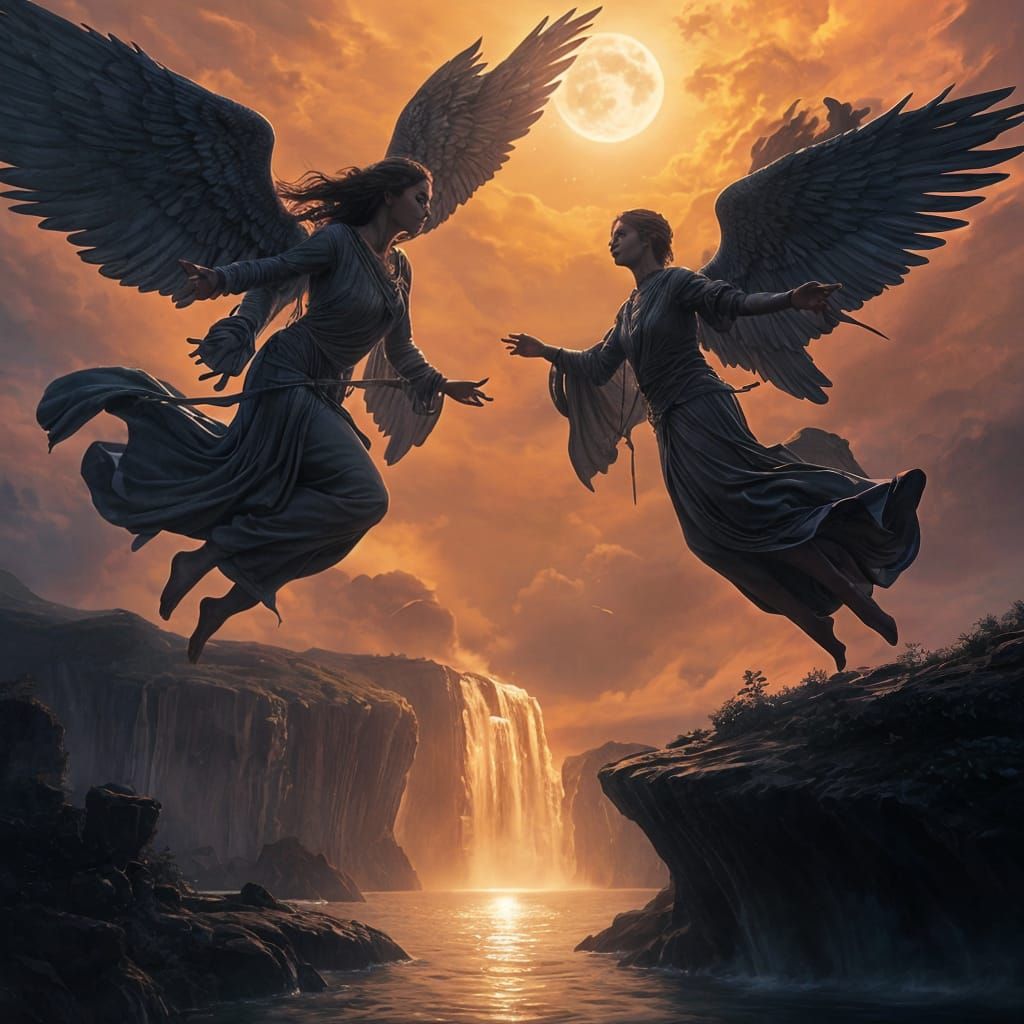 LEVITATING ANGELS