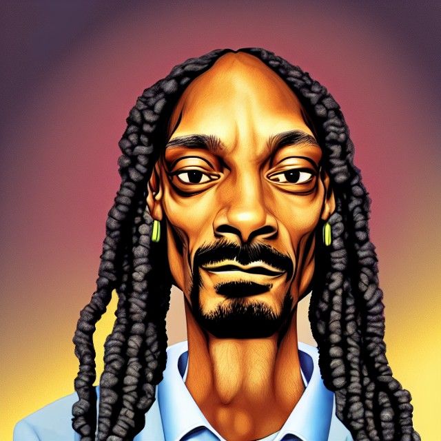 Snoop Dogg Character NFT - AI Generated Artwork - NightCafe Creator