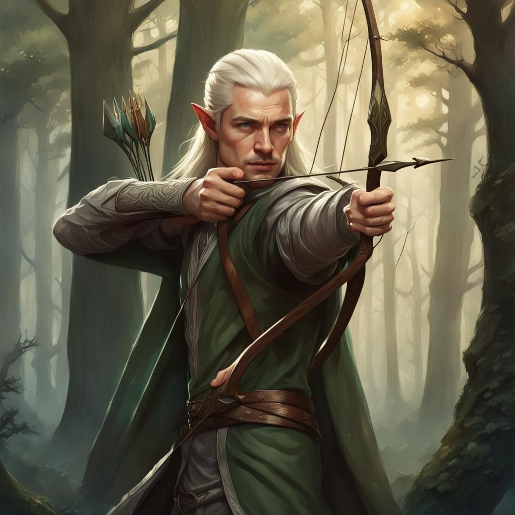 Legolas - AI Generated Artwork - NightCafe Creator