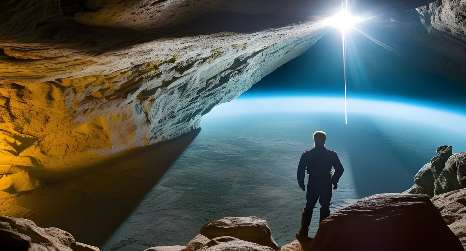 Abramsverse: Captain Kirk Looks Down at a World