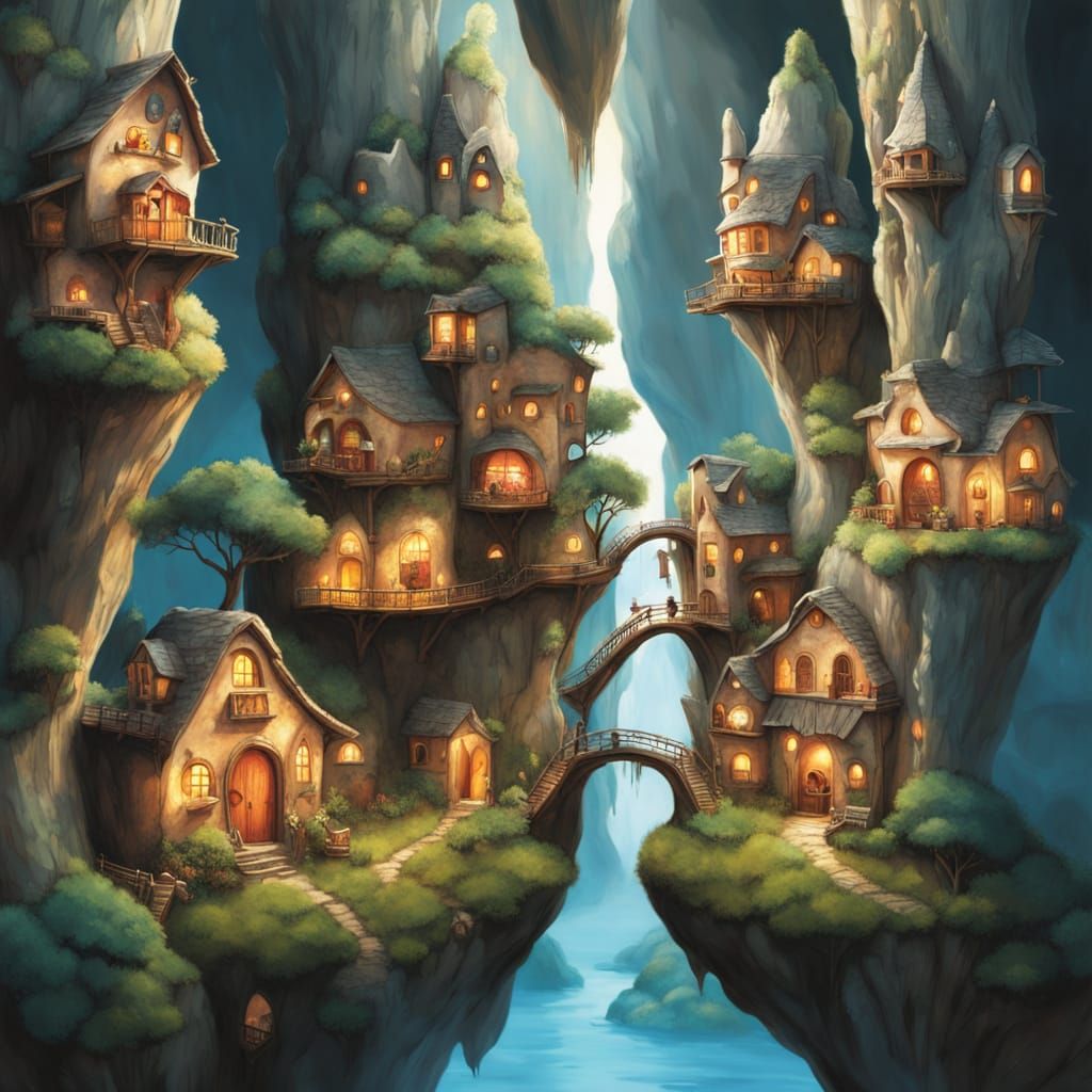 Geode Village of Light 💎