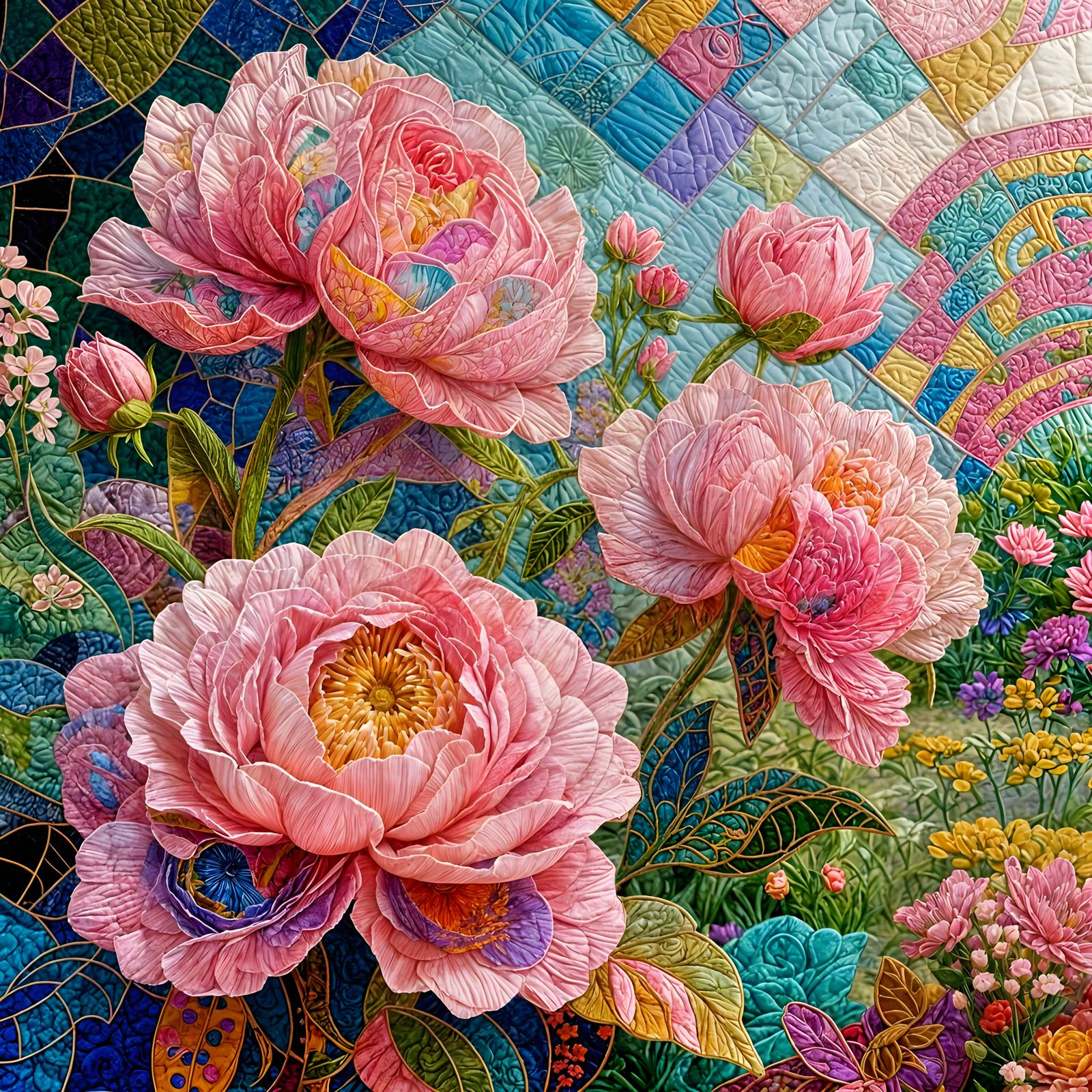 Pink Flowers   by @AncientAardvark 