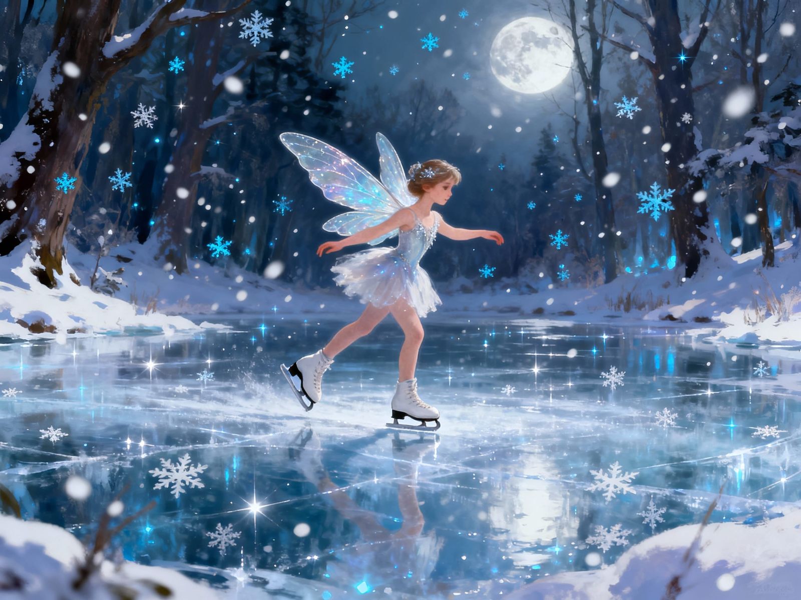 Night Skating  by @AscendingFire