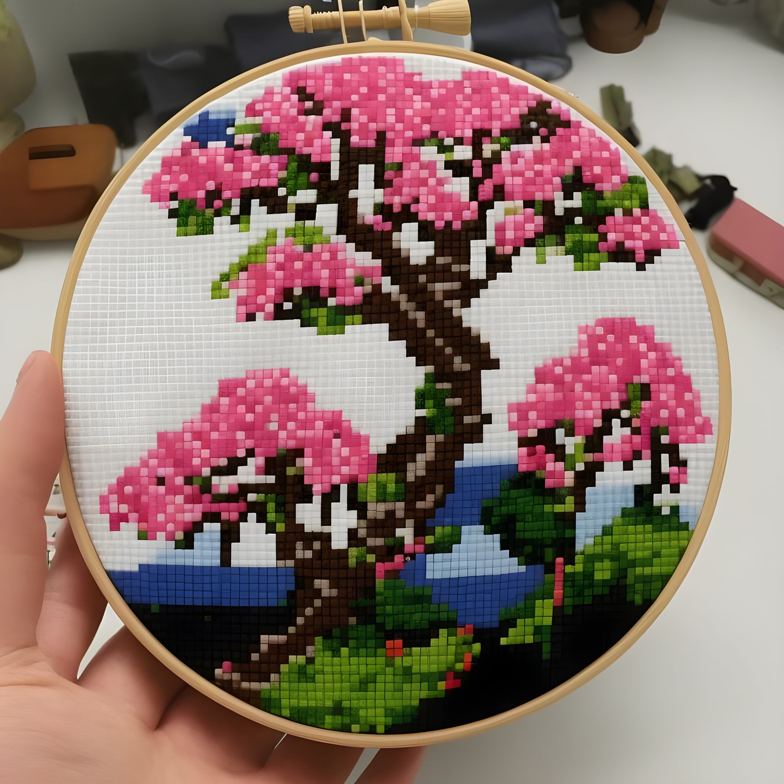 Handmade Pixel Art  by @undefined