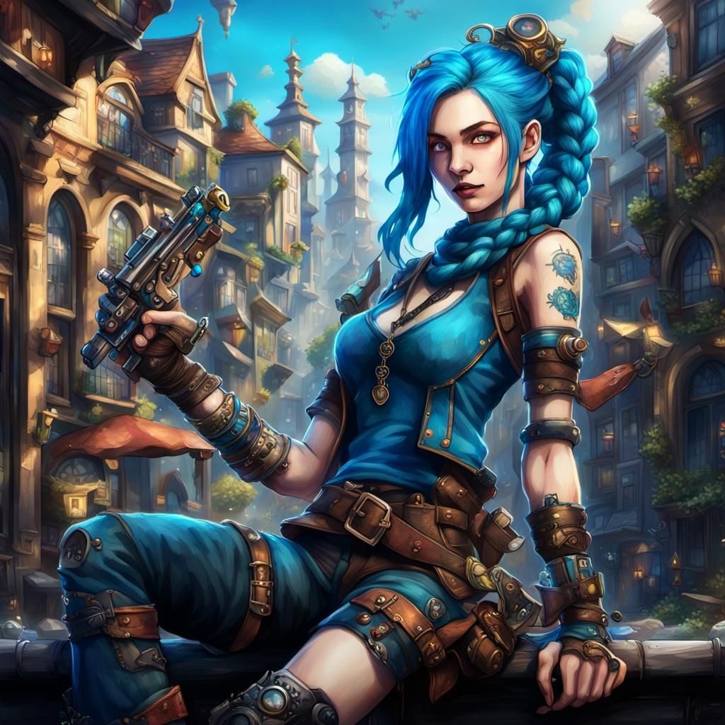 jinx in a steampunk world