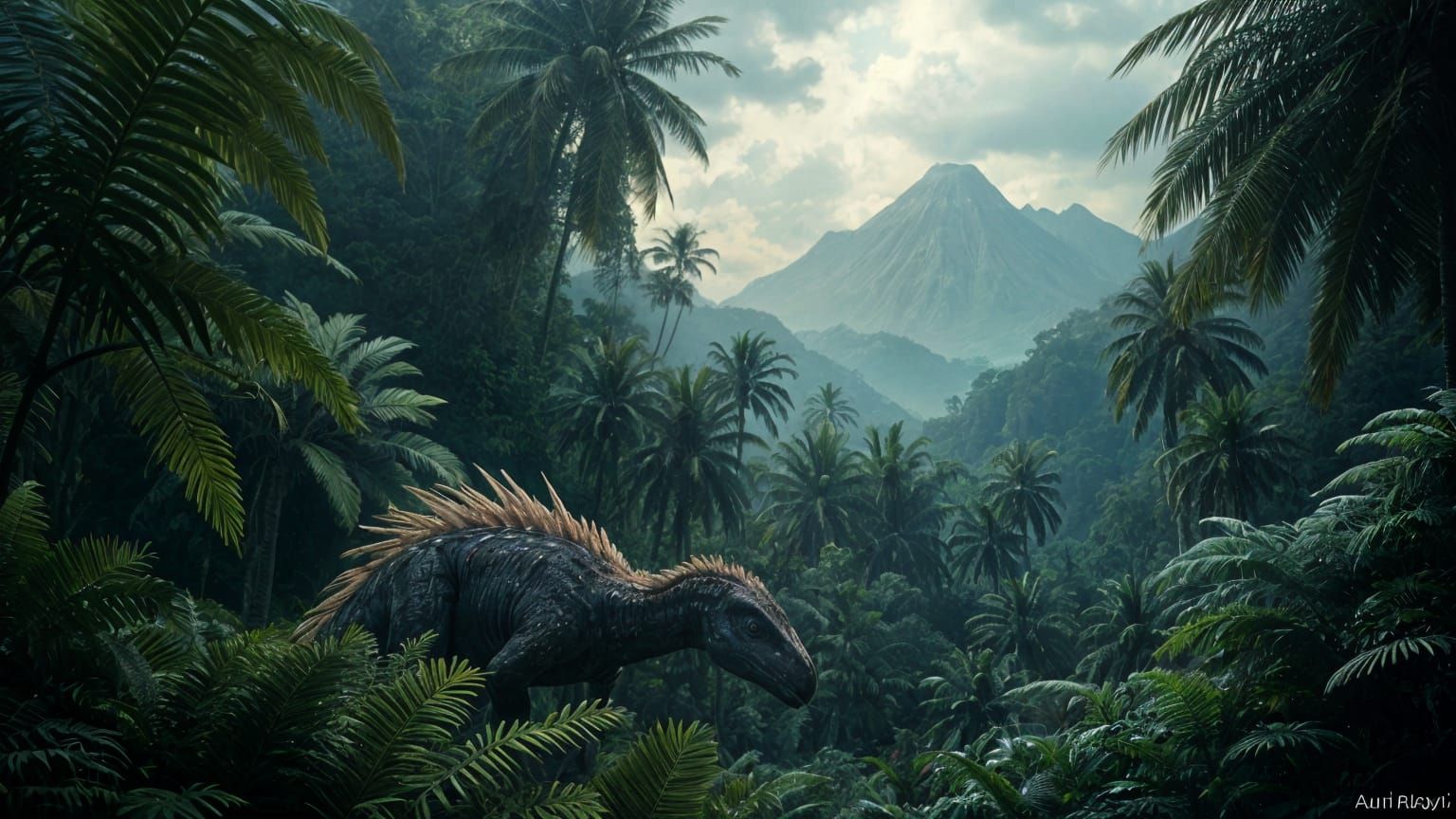 Jurassic II  by @Harmanna