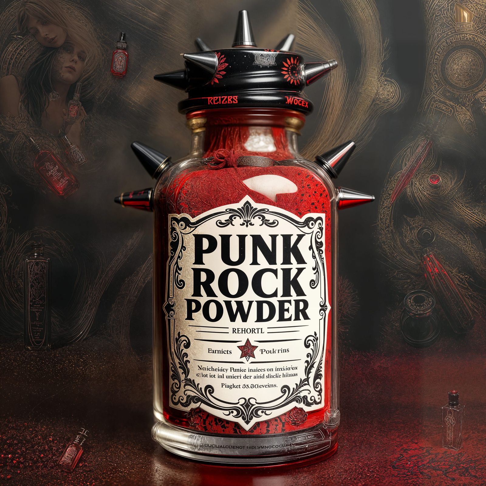Punk Rock Powder- Rebellion In A Jar!  by @AceCentric