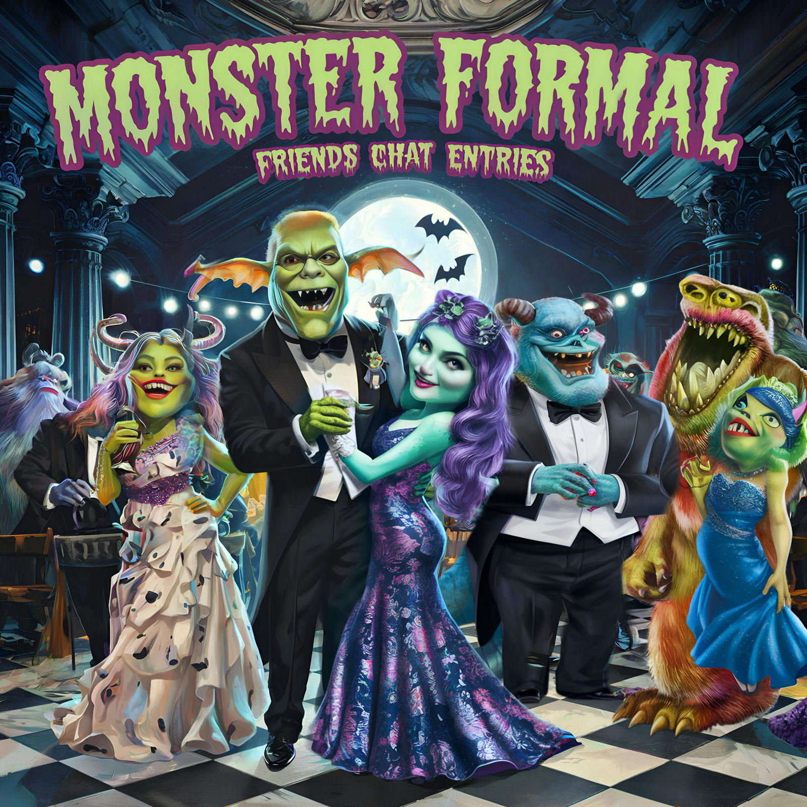 Friends Chat Entries  -  Monster Formal
Daily Challenge #744...