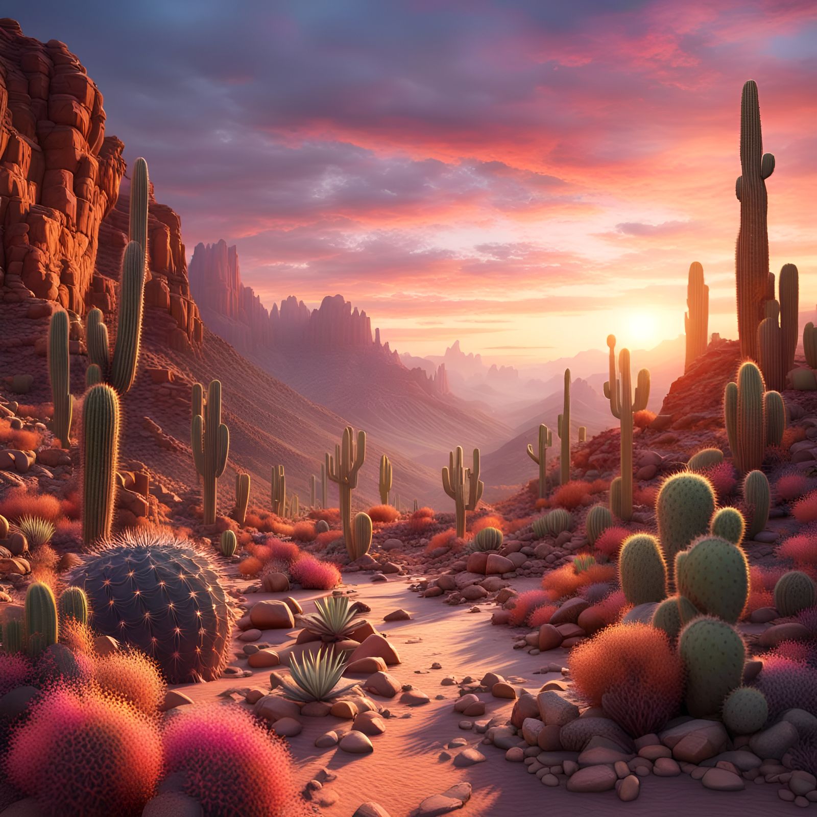  Desert Canyon  by @Alicia Hopkins