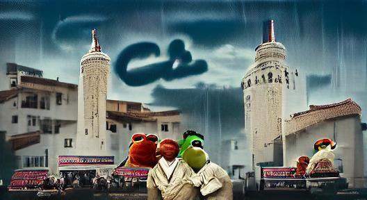 Casablanca starring the Muppets