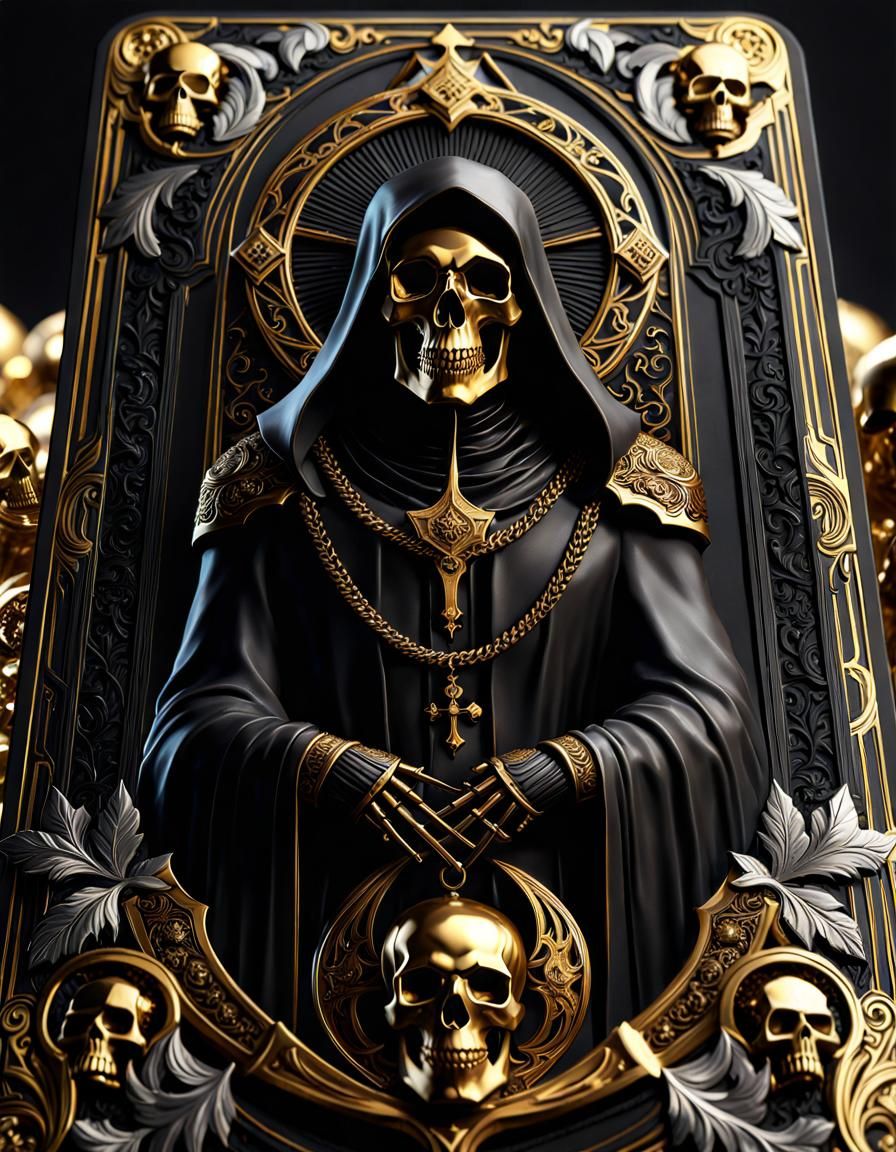 The Death Tarot card  by @Manu