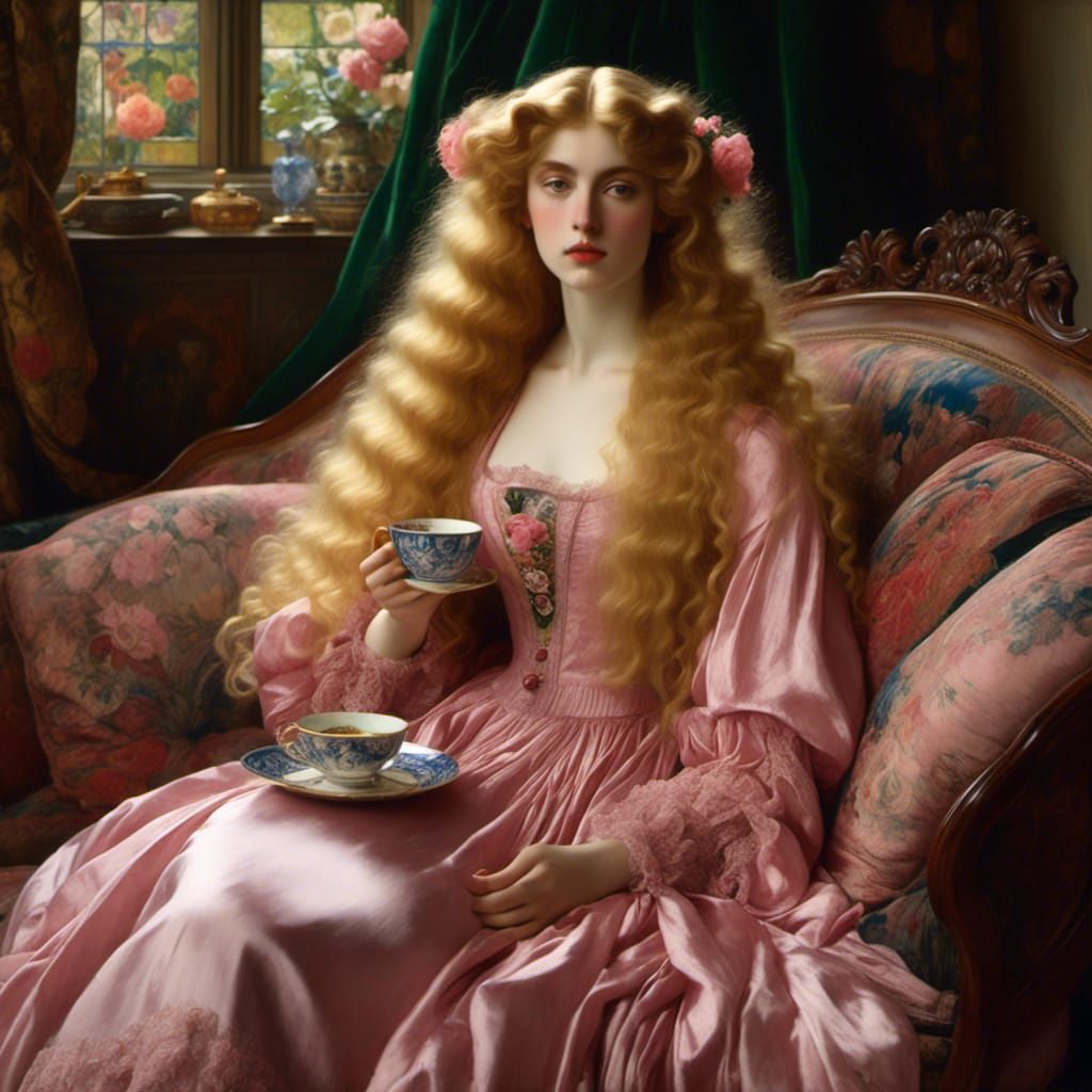<lora:Pre Raphaelite:1.0>