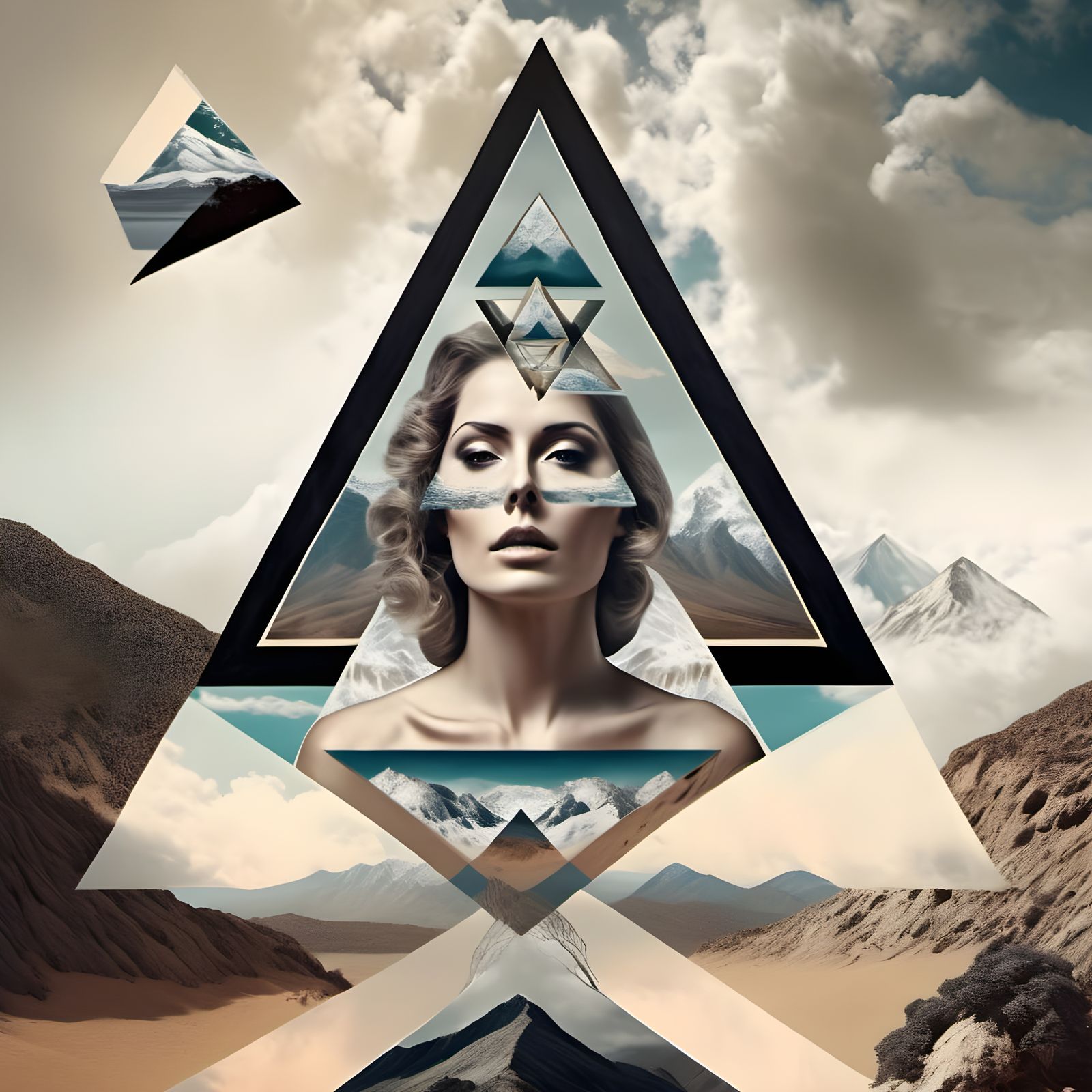 Surreal Triangles