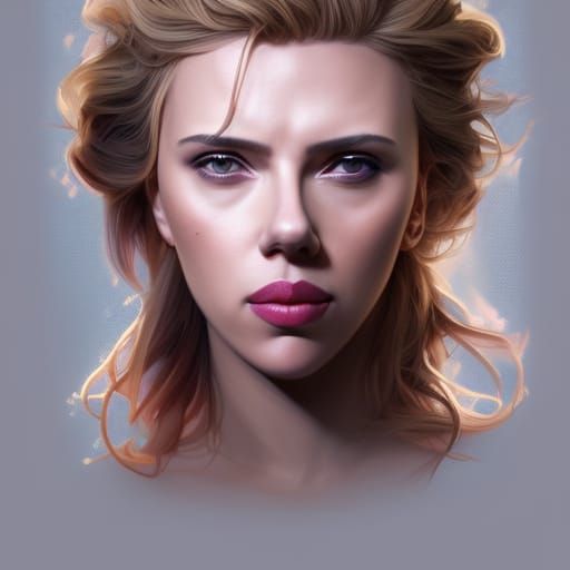 Scarlett Johansson - AI Generated Artwork - NightCafe Creator