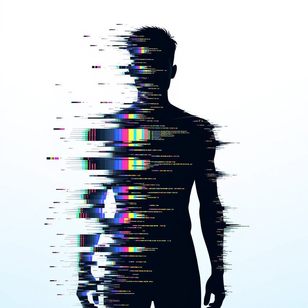 Glitch Selfie  by @Pigfarmer Jr