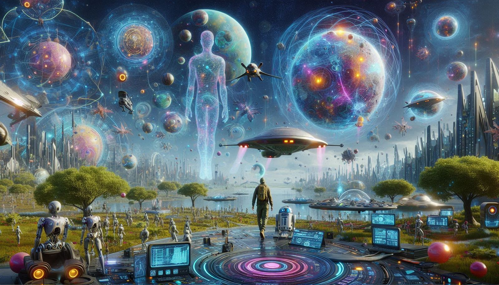 Synthetic Future  by @Days