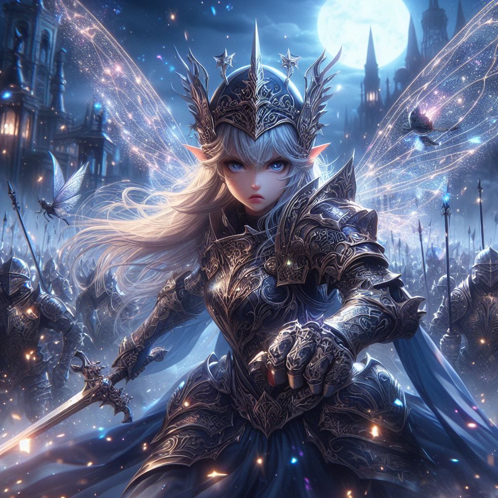 Battle faerie AI Generated Artwork NightCafe Creator