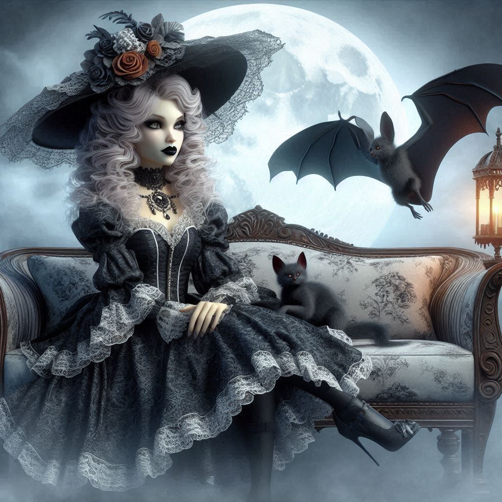 A Lady With More Of Her Pets...