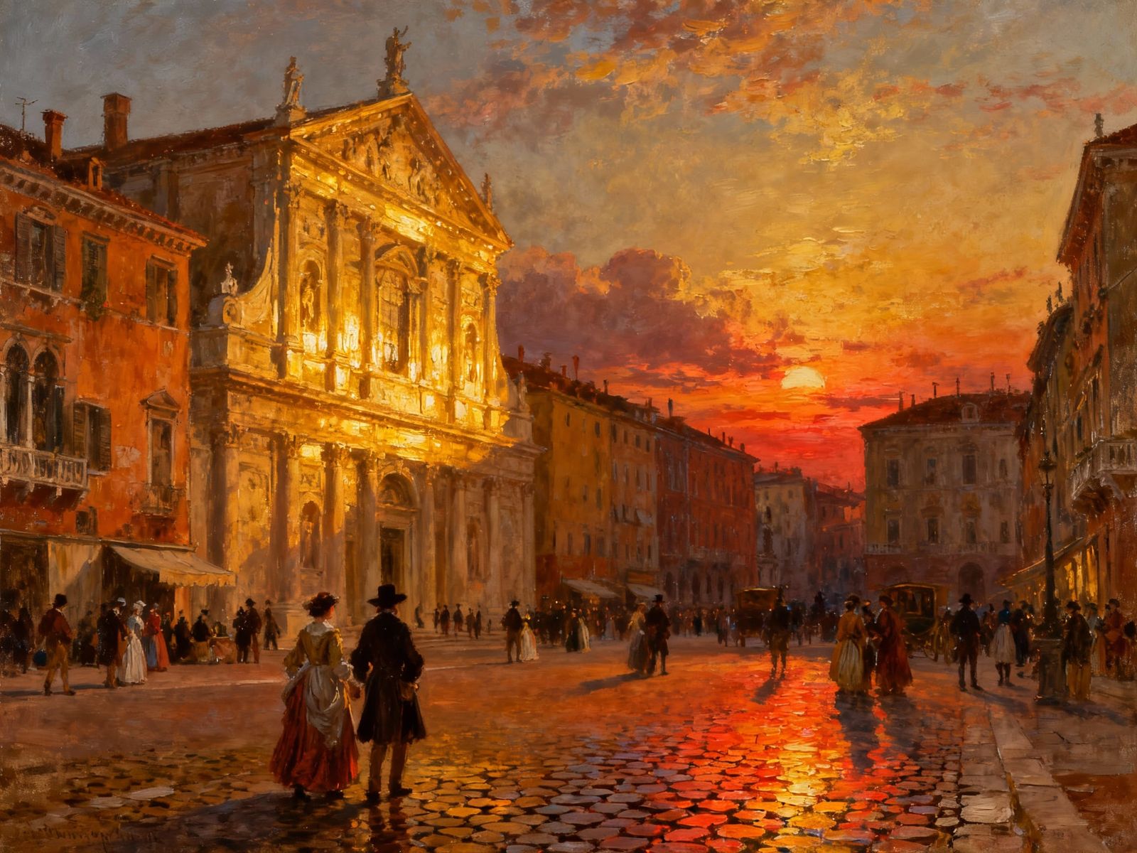 Town square   by @undefined