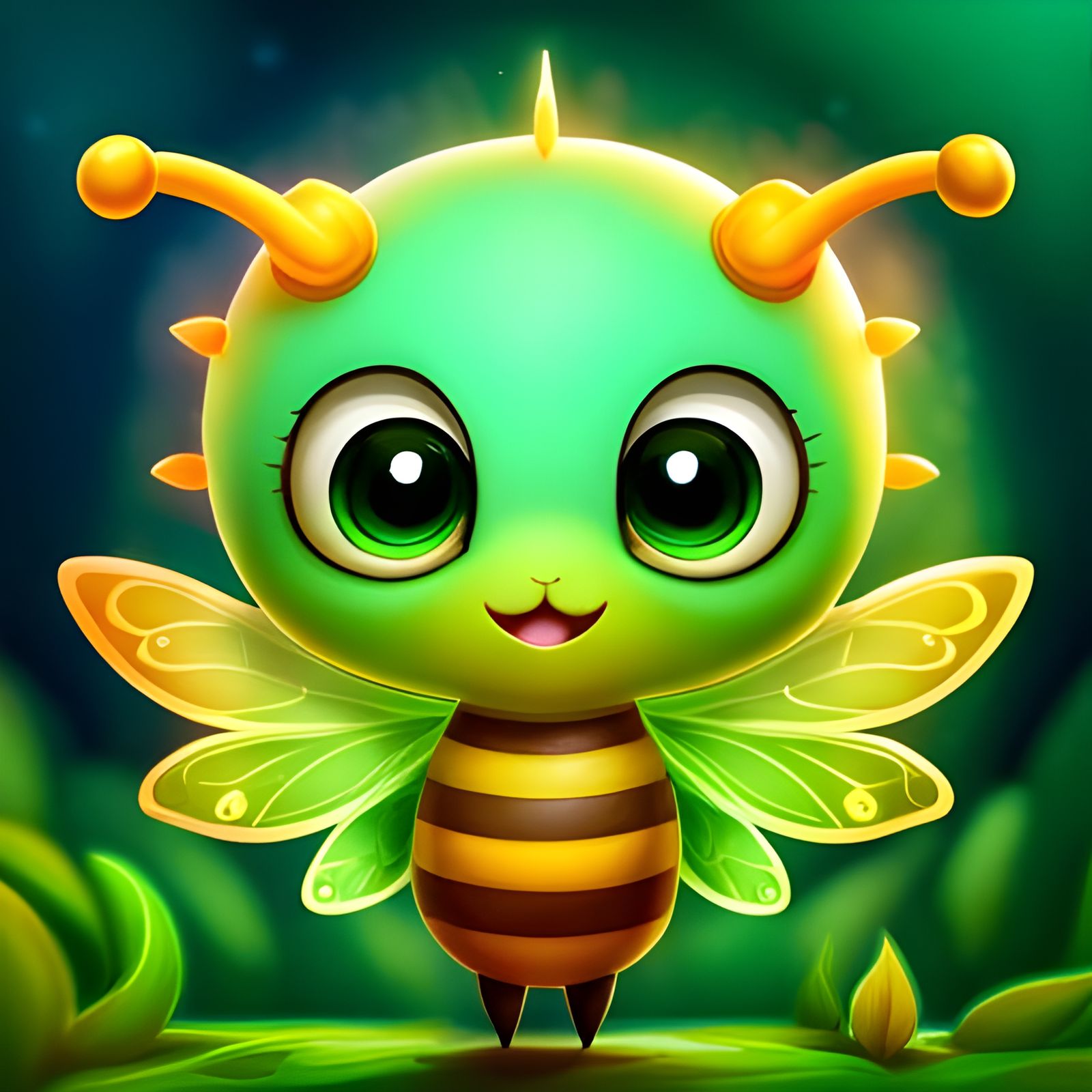 I don't sting! 🥰  by @Riyan Khan