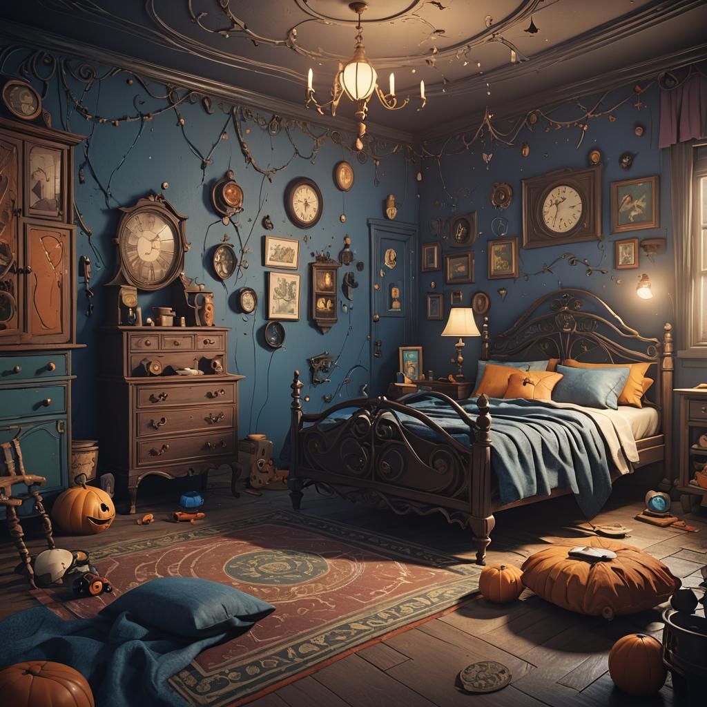 coraline  bed room