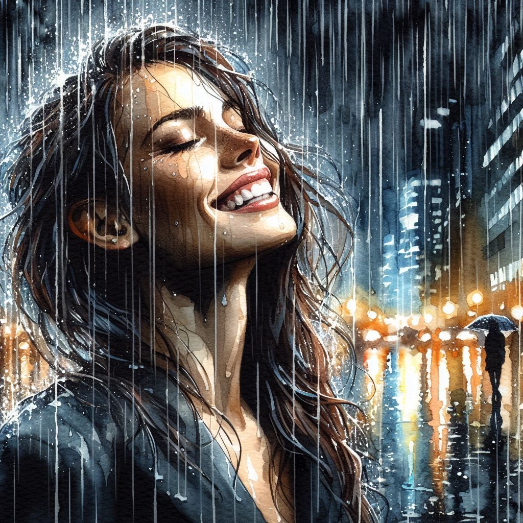 Happy When it Rains