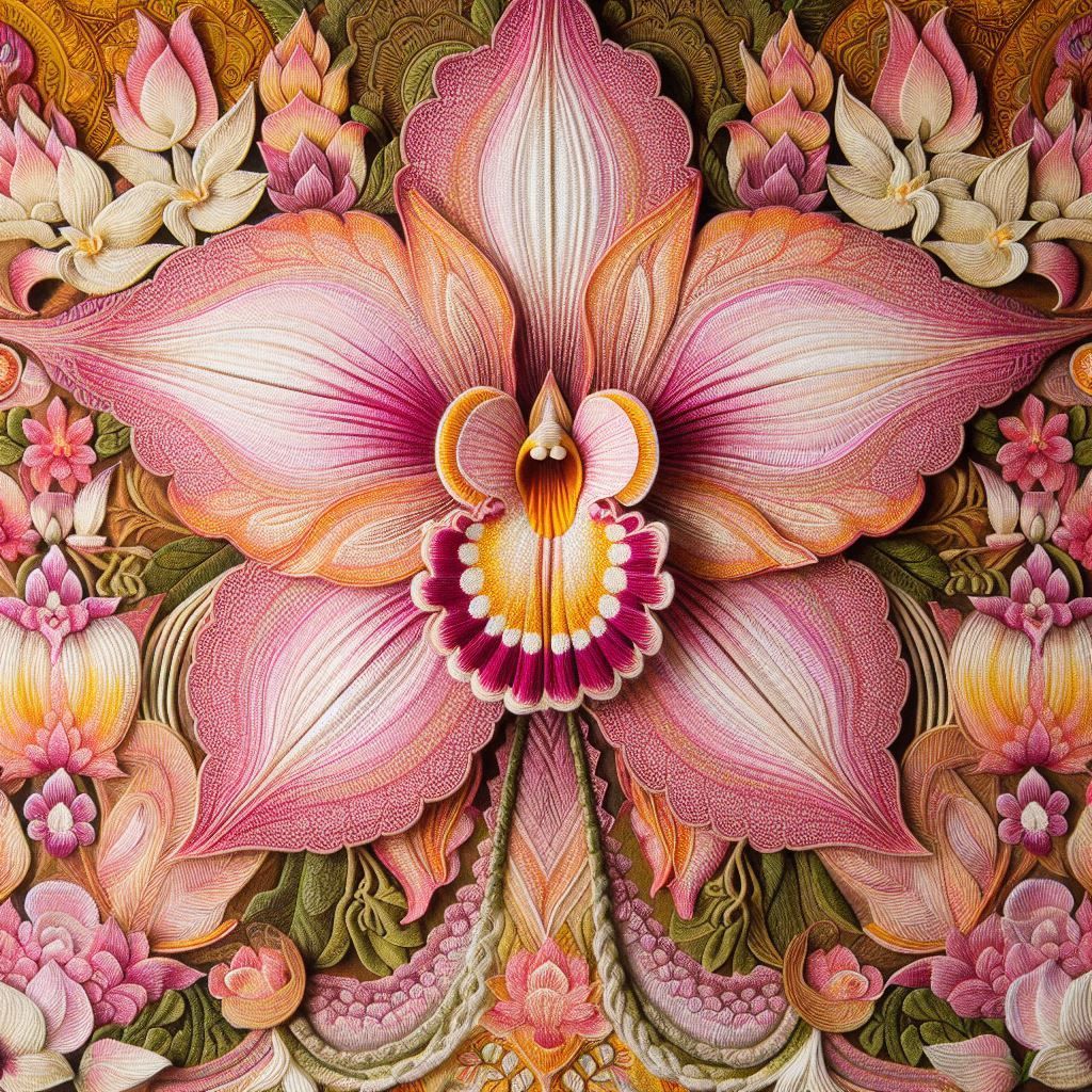 Orchid cloth