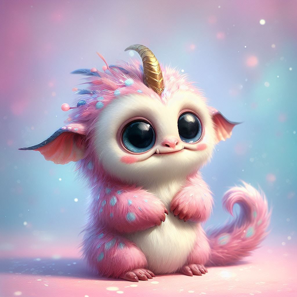 Cute little monsters