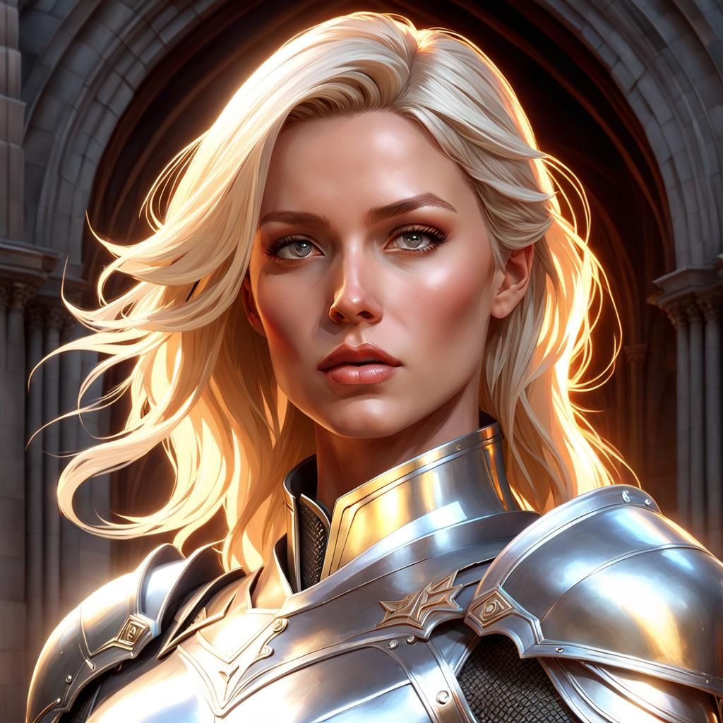 Talanaste, paladin of Light - AI Generated Artwork - NightCafe Creator